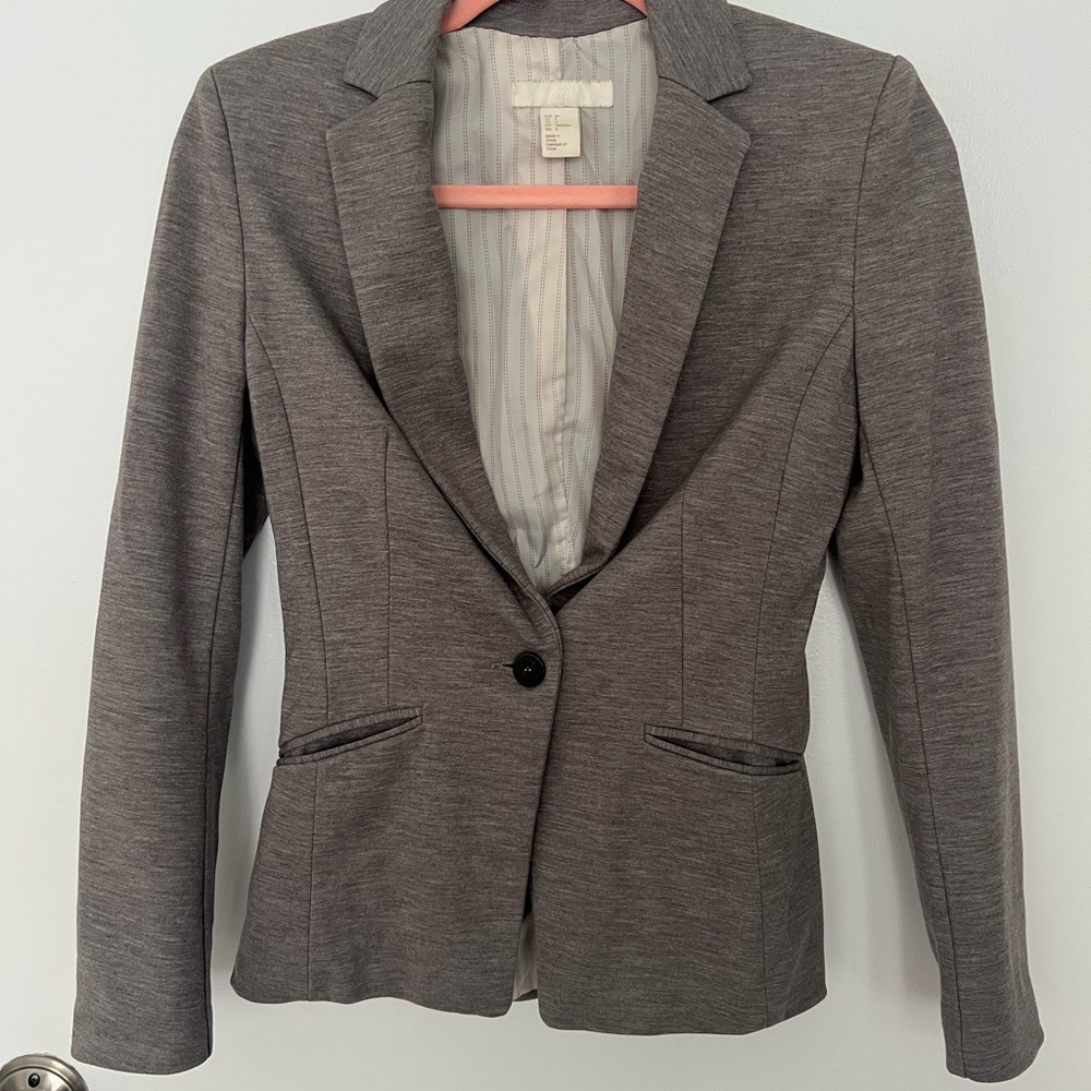 Gray Women's Blazer